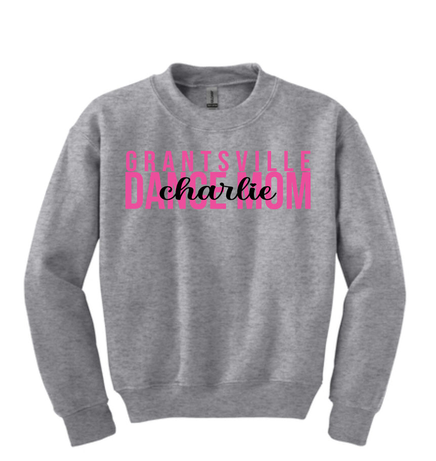 ADULT UNISEX DANCE MOM PERSONALIZED SWEATSHIRT
