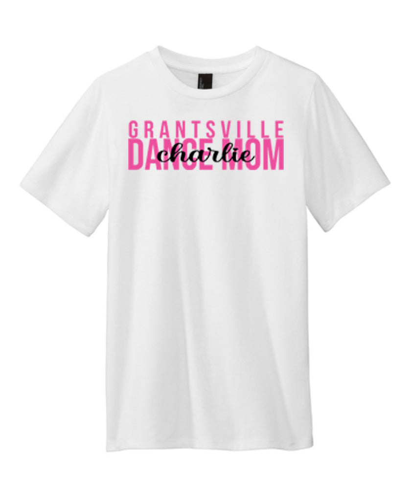 ADULT UNISEX DANCE MOM PERSONALIZED TSHIRT