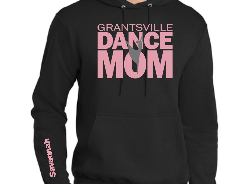 ADULT UNISEX DANCE MOM LOGO HOODIE