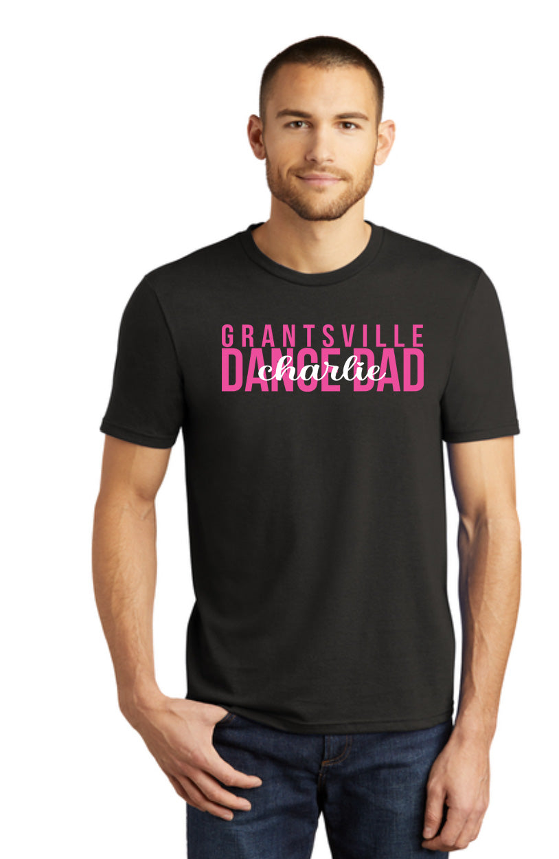 ADULT UNISEX DANCE DAD PERSONALIZED TSHIRT