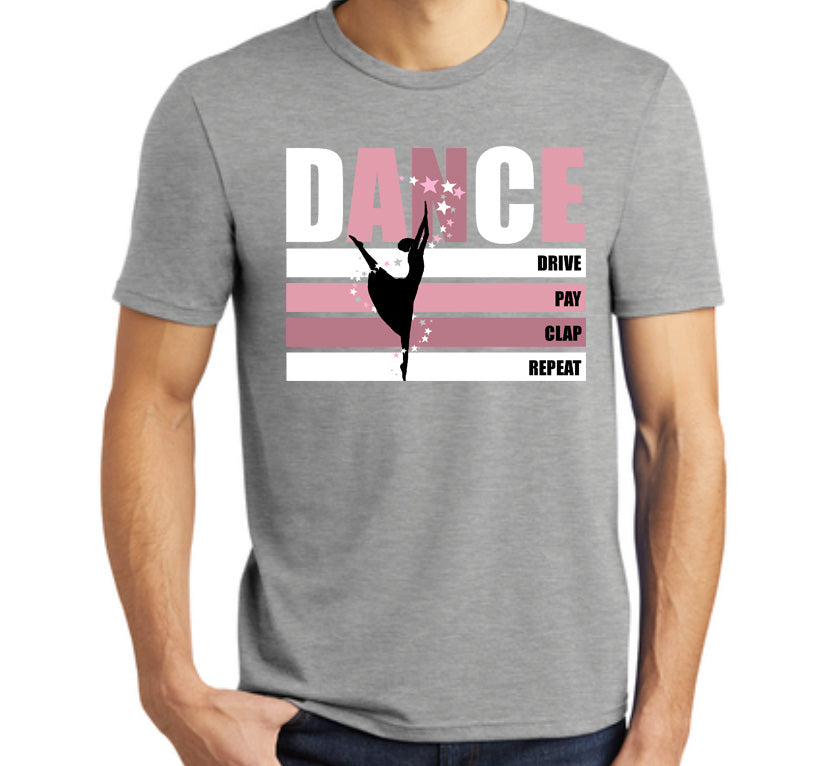 ADULT UNISEX DRIVE PAY CLAP REPEART TSHIRT
