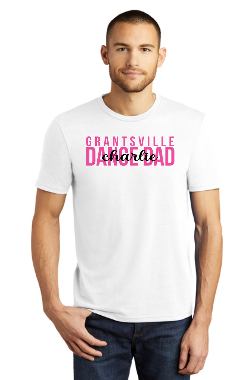 ADULT UNISEX DANCE DAD PERSONALIZED TSHIRT