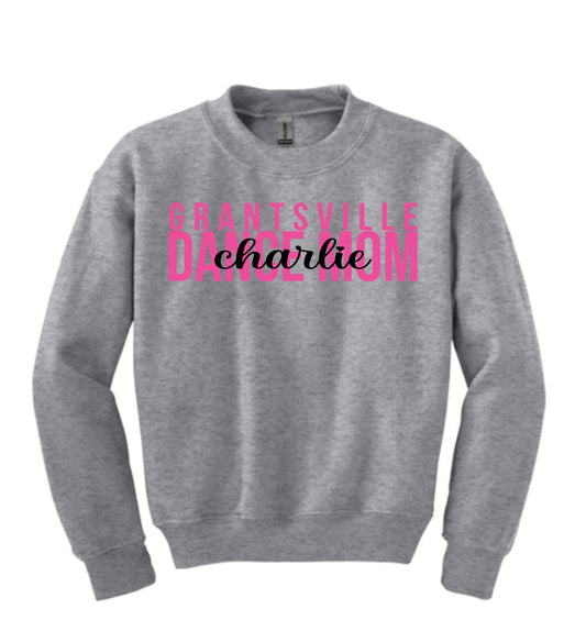 ADULT UNISEX DANCE MOM PERSONALIZED SWEATSHIRT